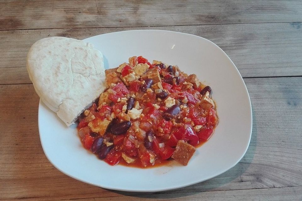 Chili mit Tofu