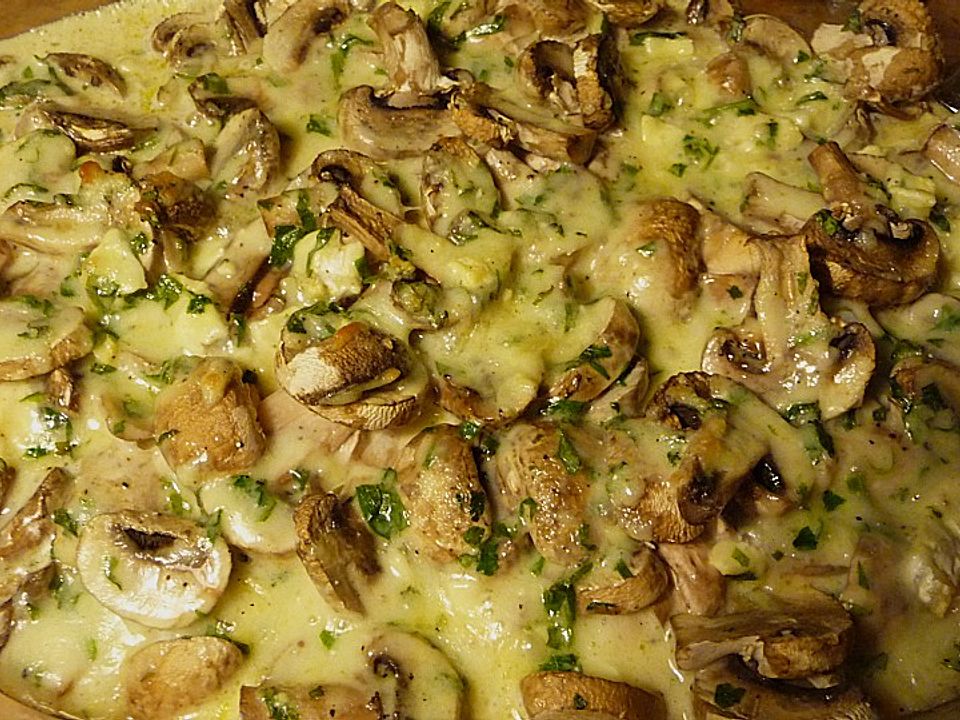 Putenschnitzel mit Estragon - Käse - Sahnesauce überbacken von Corela1 ...