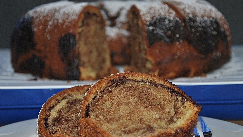 Dreierlei - Schokoladen - Gugelhupf von genovefa56