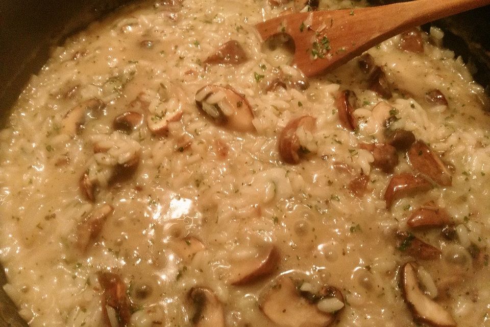 Pilzrisotto