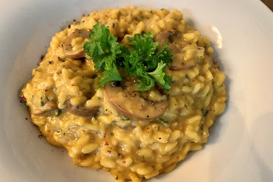 Pilzrisotto