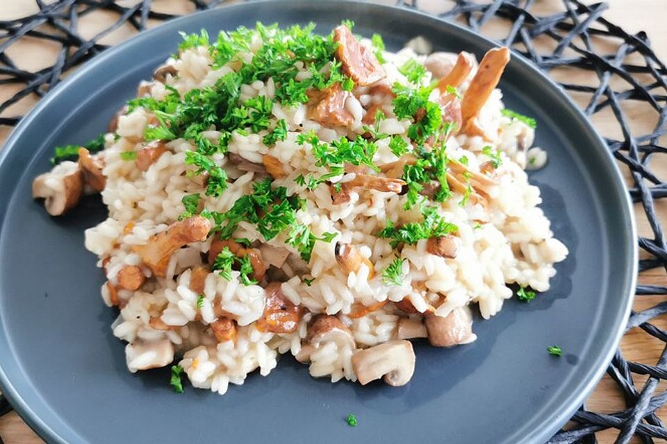 Pilzrisotto