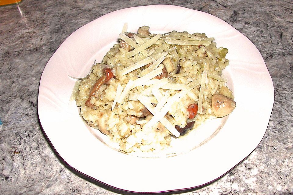 Pilzrisotto