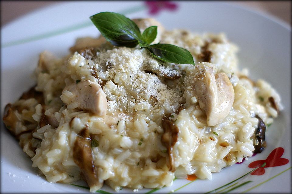 Pilzrisotto