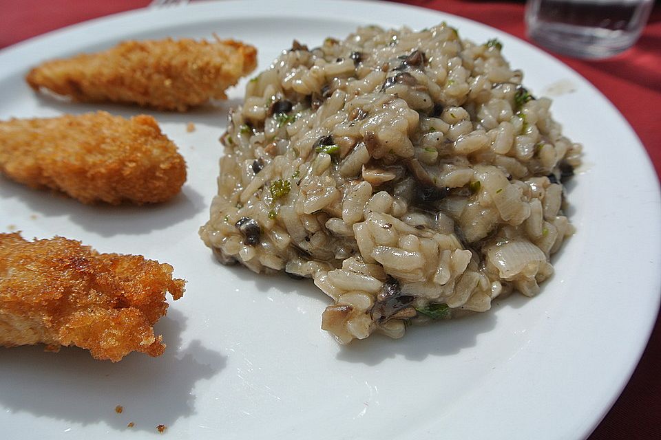 Pilzrisotto