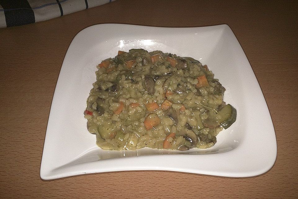 Pilzrisotto