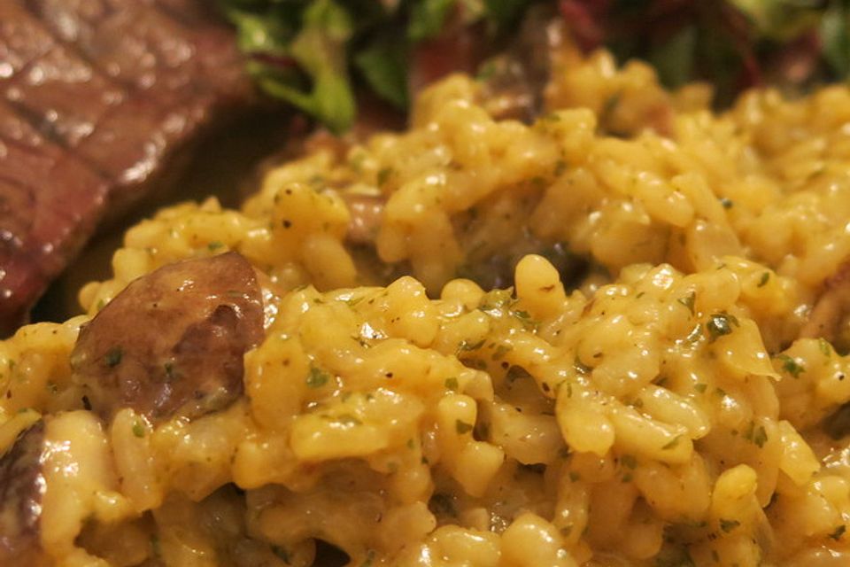 Pilzrisotto