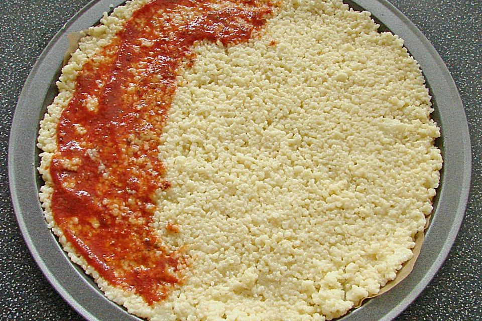 Couscous - Pizza - Teig