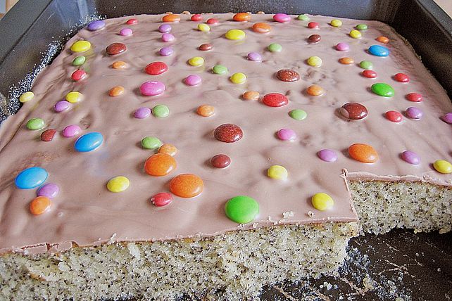 Mohnkuchen mit Haselnussglasur von regürk| Chefkoch