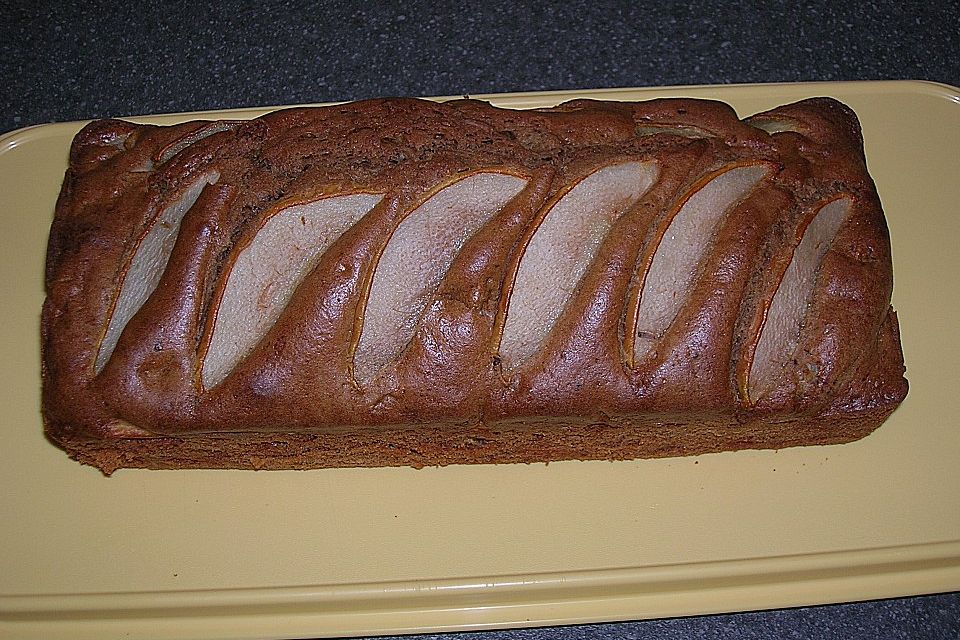 Saftiger Birnen - Schokoladen Kuchen