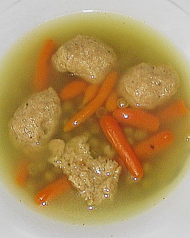 Mehlklößchen - Suppe