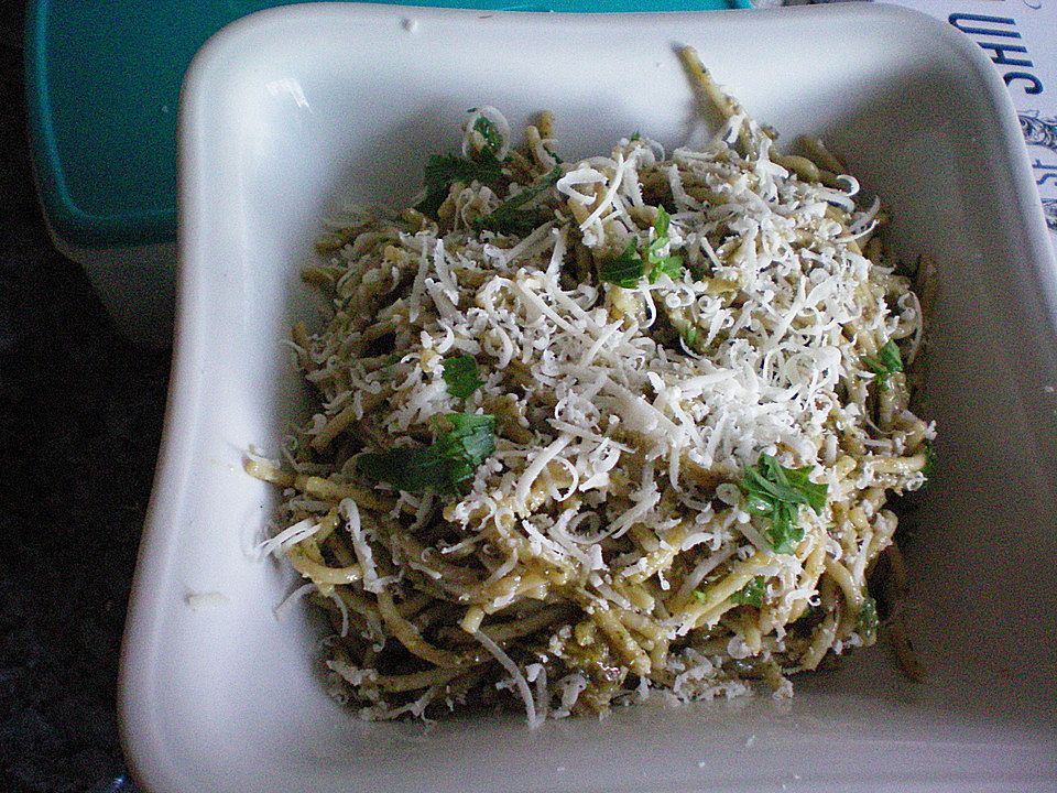 Spaghetti - Rucola - Salat von Sonnenberg8| Chefkoch