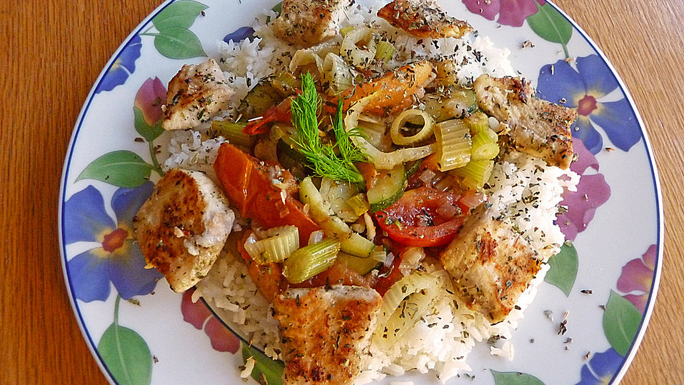 Spanische Fischpfanne von mamatuktuk