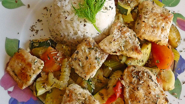 Spanische Fischpfanne von mamatuktuk