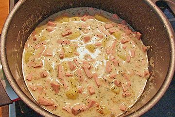 Urmelis Kartoffel - Geflügelwurst -  Ragout