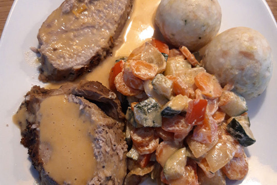 Kalbsfilet an Zitronensauce