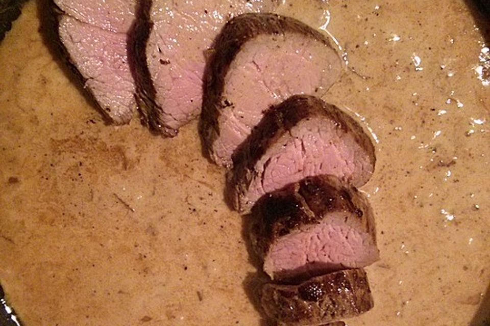 Kalbsfilet an Zitronensauce