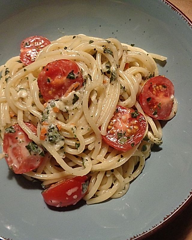Spaghetti Camemberto