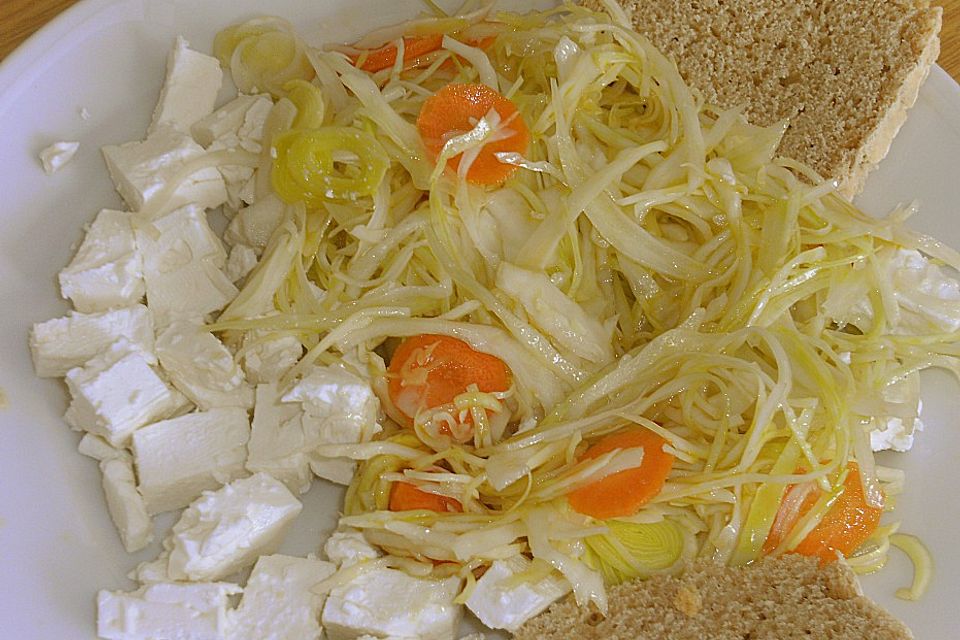 Weißkohlsalat