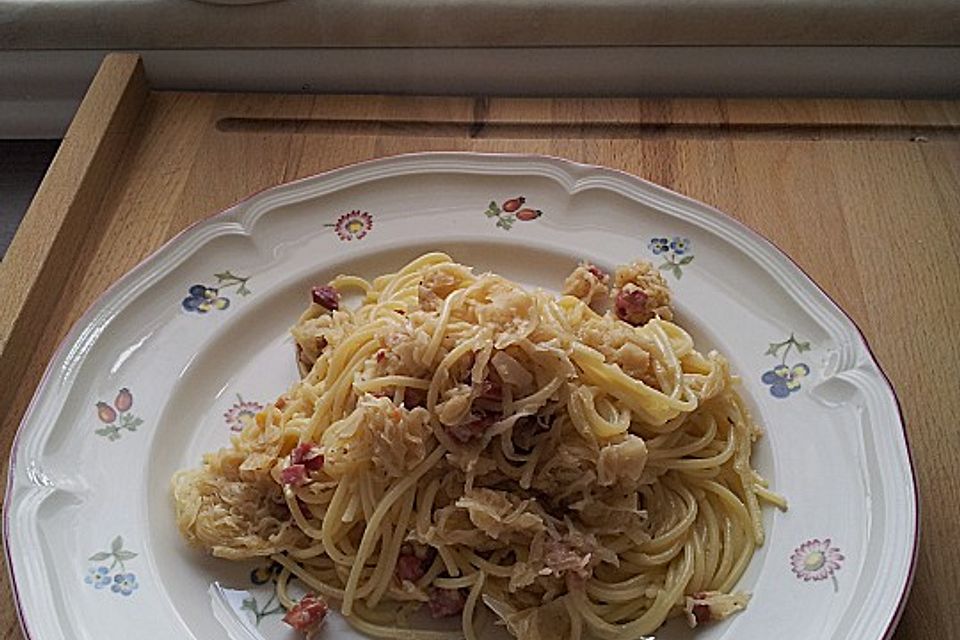 Sauerkraut - Spaghetti Sauerkraut - Spaghetti