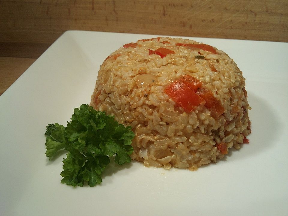 Reis mit Tomate und Paprika von Tschessae| Chefkoch