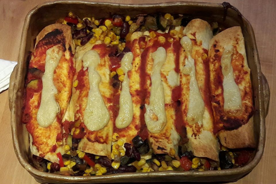 Enchilada verdura Enchilada verdura