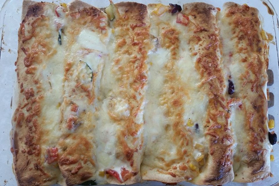 Enchilada verdura Enchilada verdura