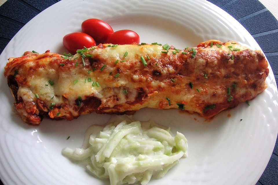 Enchilada verdura Enchilada verdura