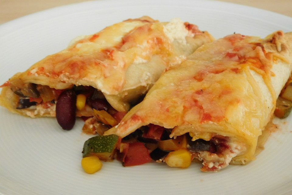 Enchilada verdura Enchilada verdura