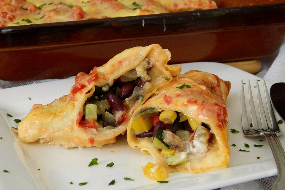 Enchilada verdura Enchilada verdura