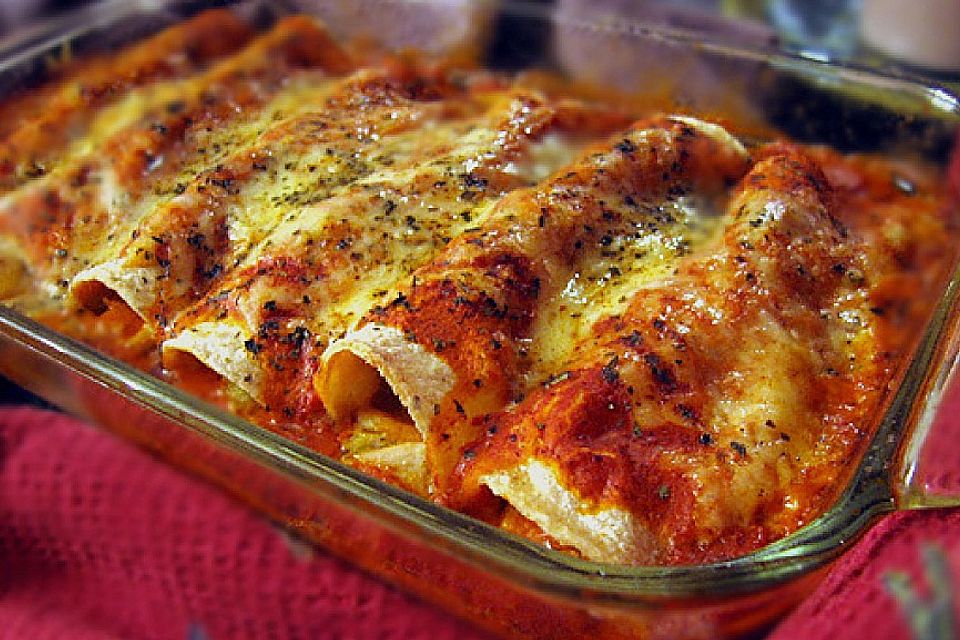 Enchilada verdura Enchilada verdura