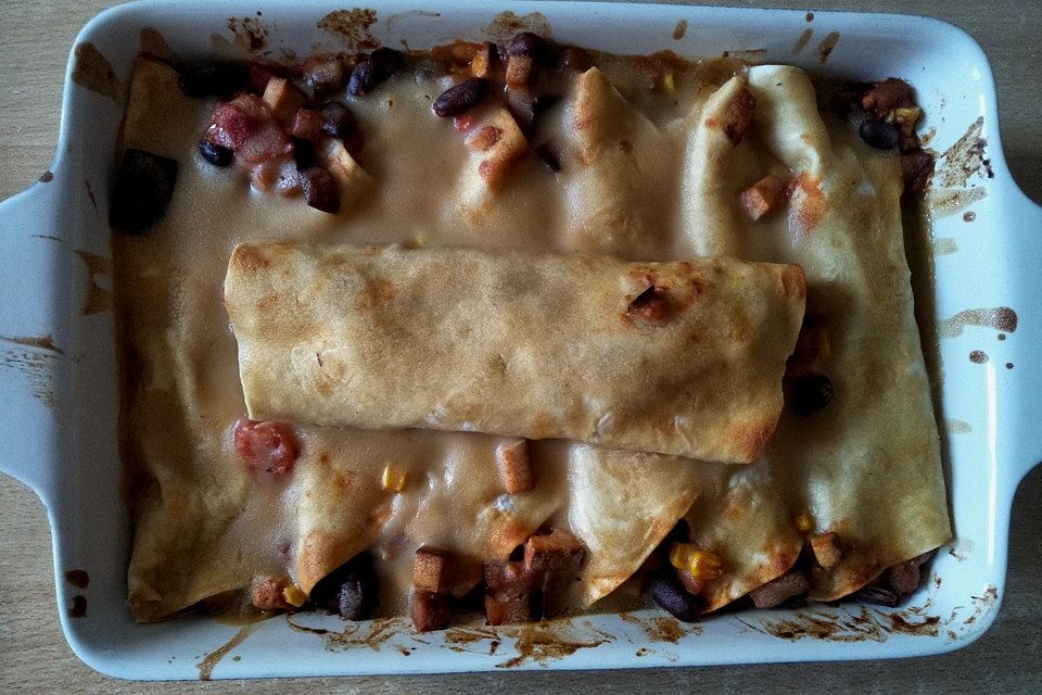 Enchilada verdura Enchilada verdura