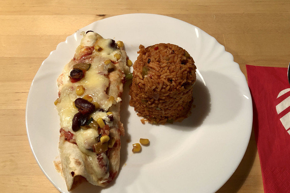 Enchilada verdura Enchilada verdura