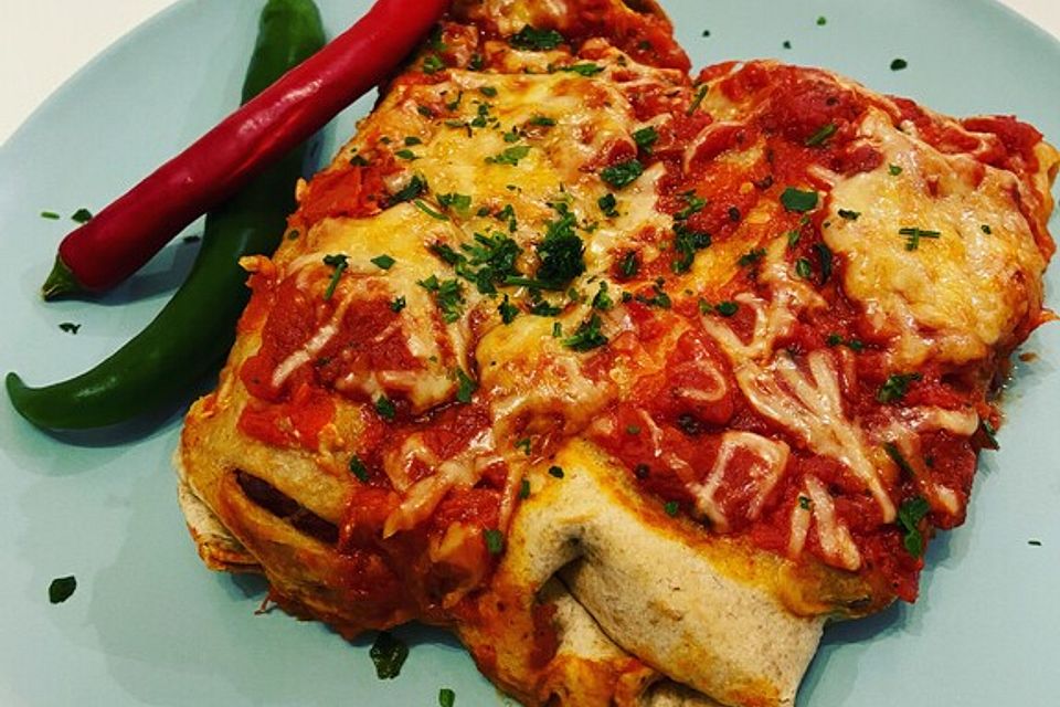 Enchilada verdura Enchilada verdura