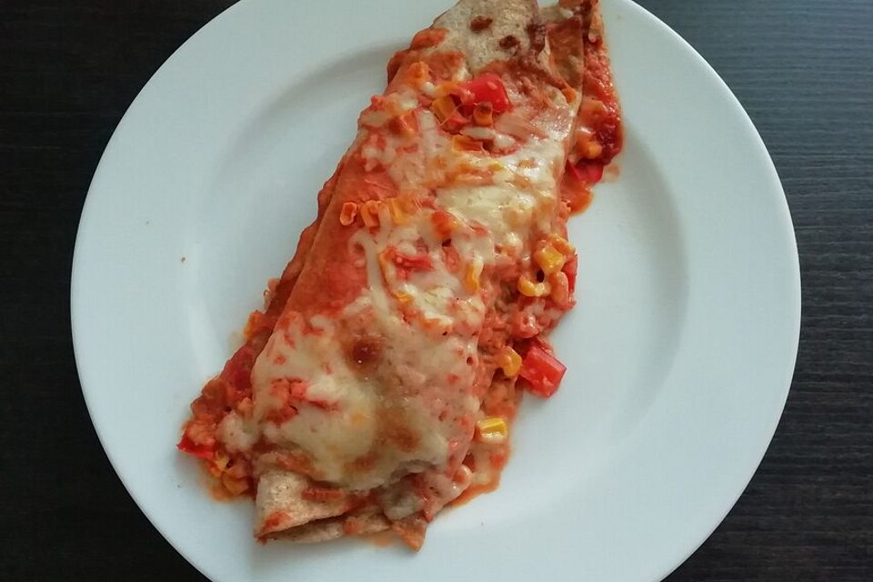 Enchilada verdura Enchilada verdura