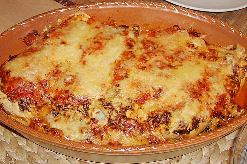 Enchilada verdura Enchilada verdura