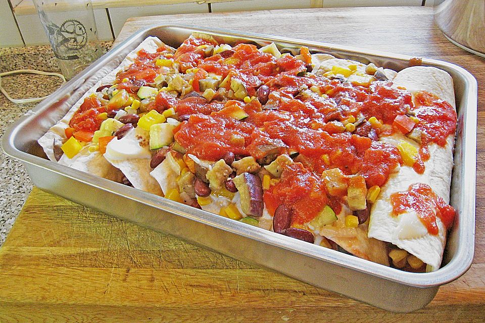 Enchilada verdura Enchilada verdura