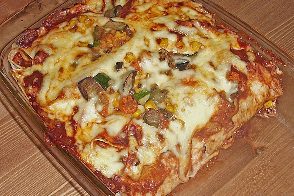 Enchilada verdura Enchilada verdura