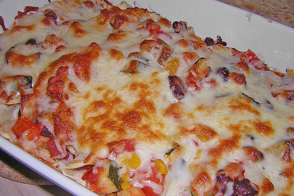 Enchilada verdura Enchilada verdura