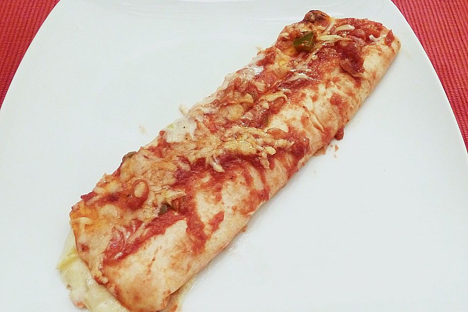 Enchilada verdura Enchilada verdura