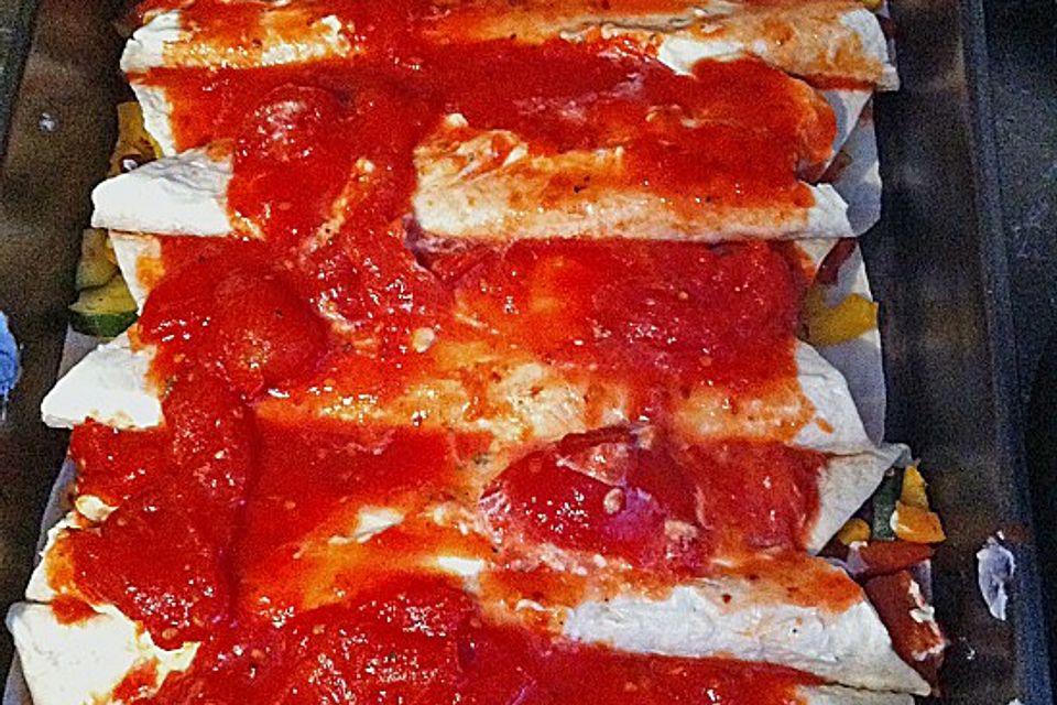 Enchilada verdura Enchilada verdura