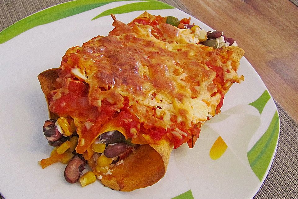 Enchilada verdura Enchilada verdura