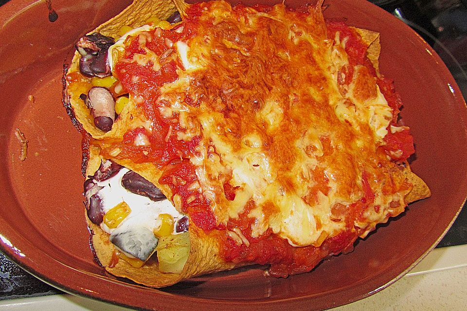 Enchilada verdura Enchilada verdura