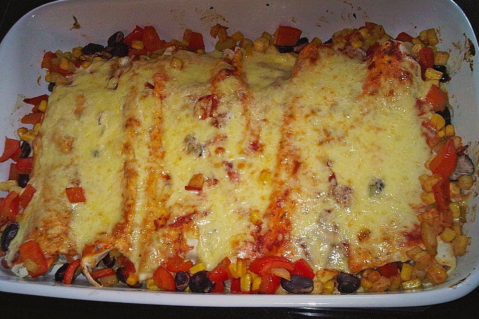 Enchilada verdura Enchilada verdura
