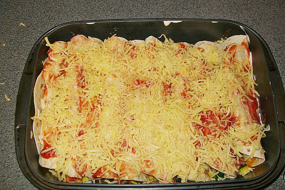 Enchilada verdura Enchilada verdura