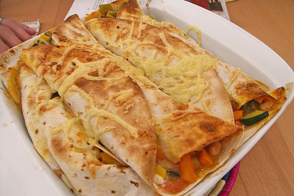 Enchilada verdura Enchilada verdura