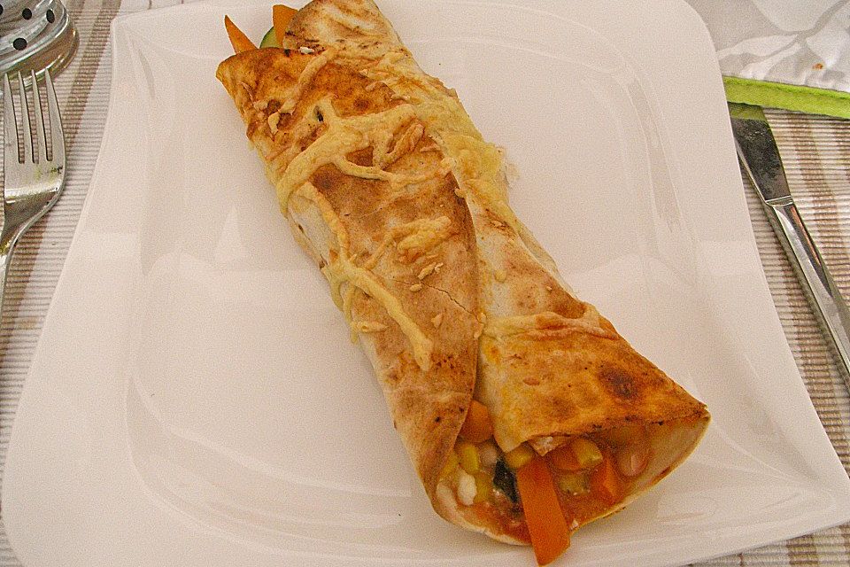Enchilada verdura Enchilada verdura