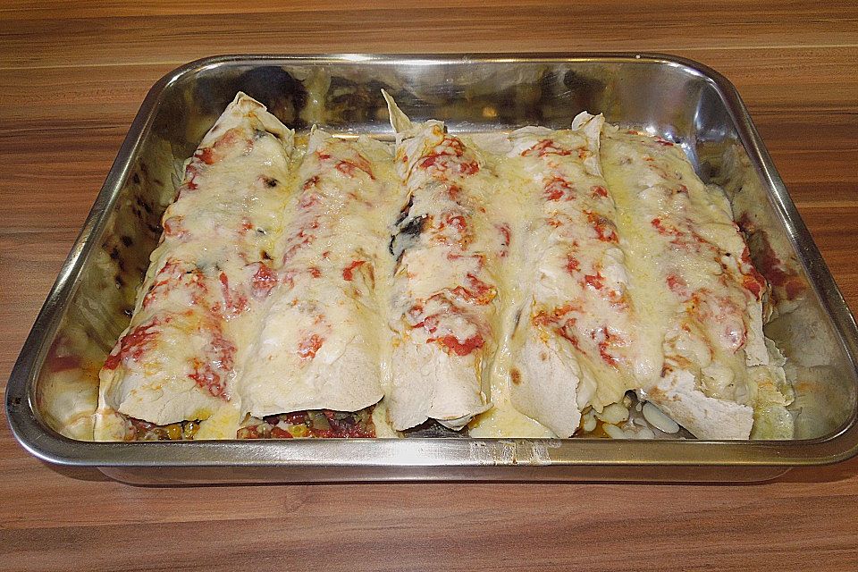 Enchilada verdura Enchilada verdura