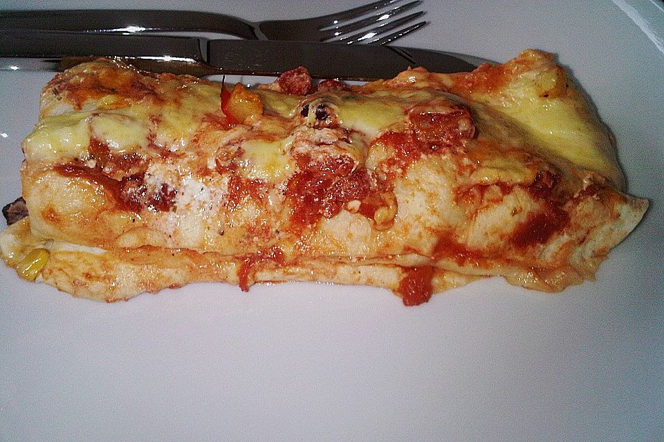Enchilada verdura Enchilada verdura
