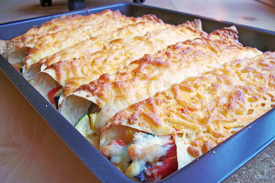 Enchilada verdura Enchilada verdura